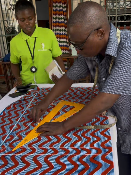 No Pattern, Just Precision: The Making of Our First Dress